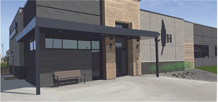 Digital Illustration/2 Point Perspective